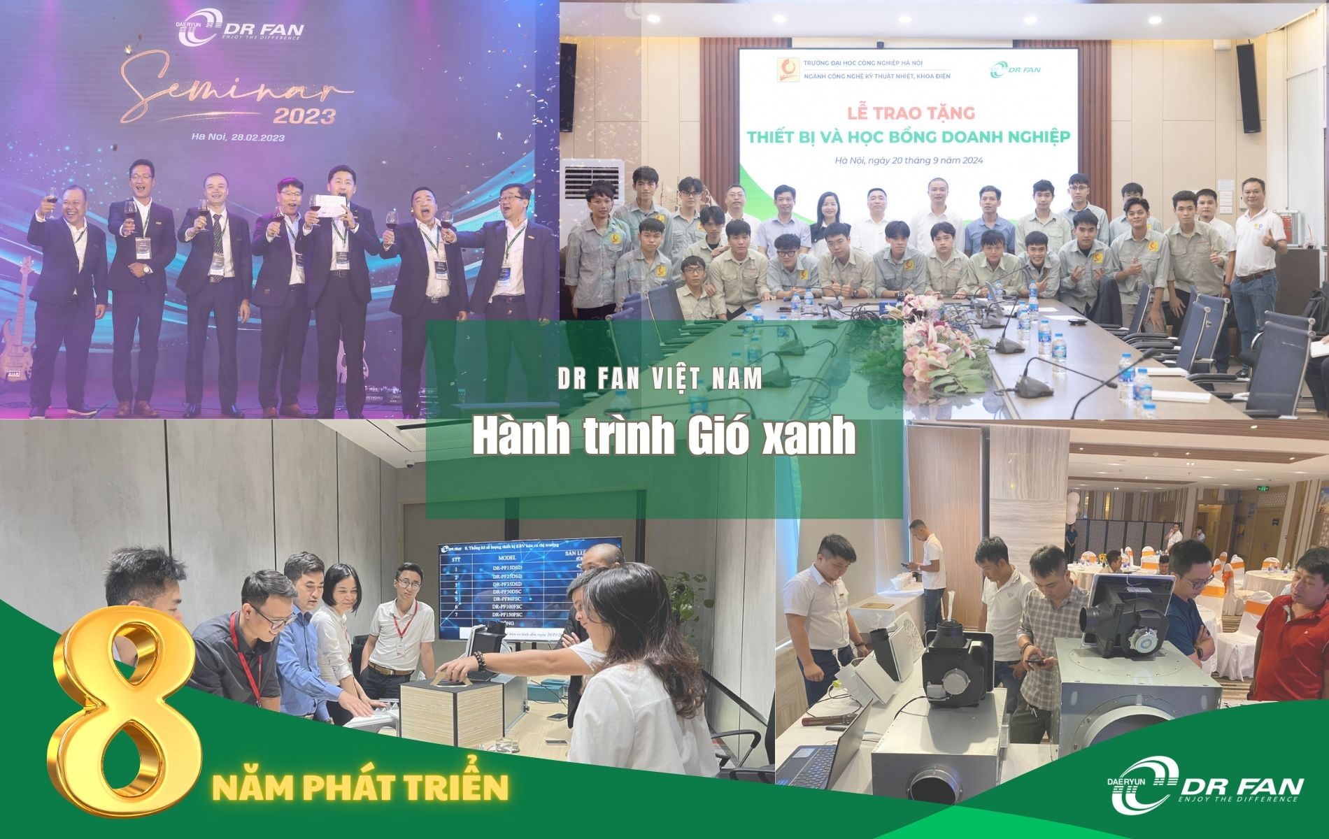 DR FAN Việt Nam – 8 năm kiến tạo giải pháp thông gió cho công trình hiện đại