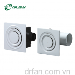Quạt gắn trần miệng hút đồng tâm