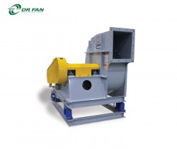 Quạt truyền động đai cánh cong sau