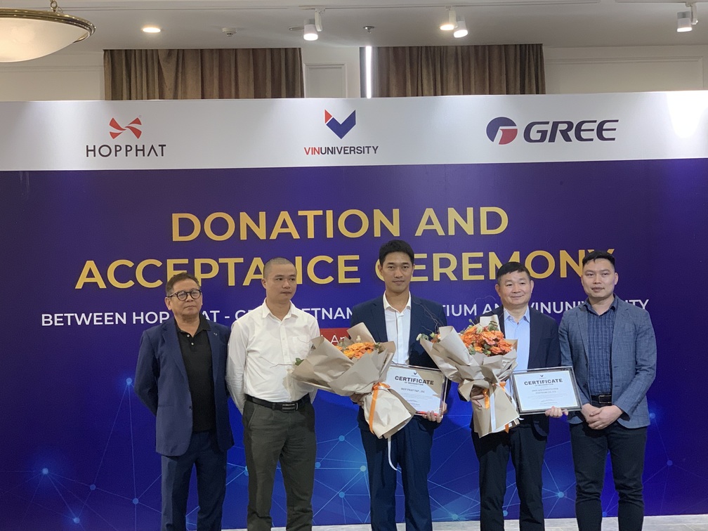 DR FAN tham gia Lễ Ký kết Tài trợ với Đại học VinUni – Đưa giải pháp quạt tích hợp lọc PM2.5 vào công trình giáo dục đẳng cấp quốc tế